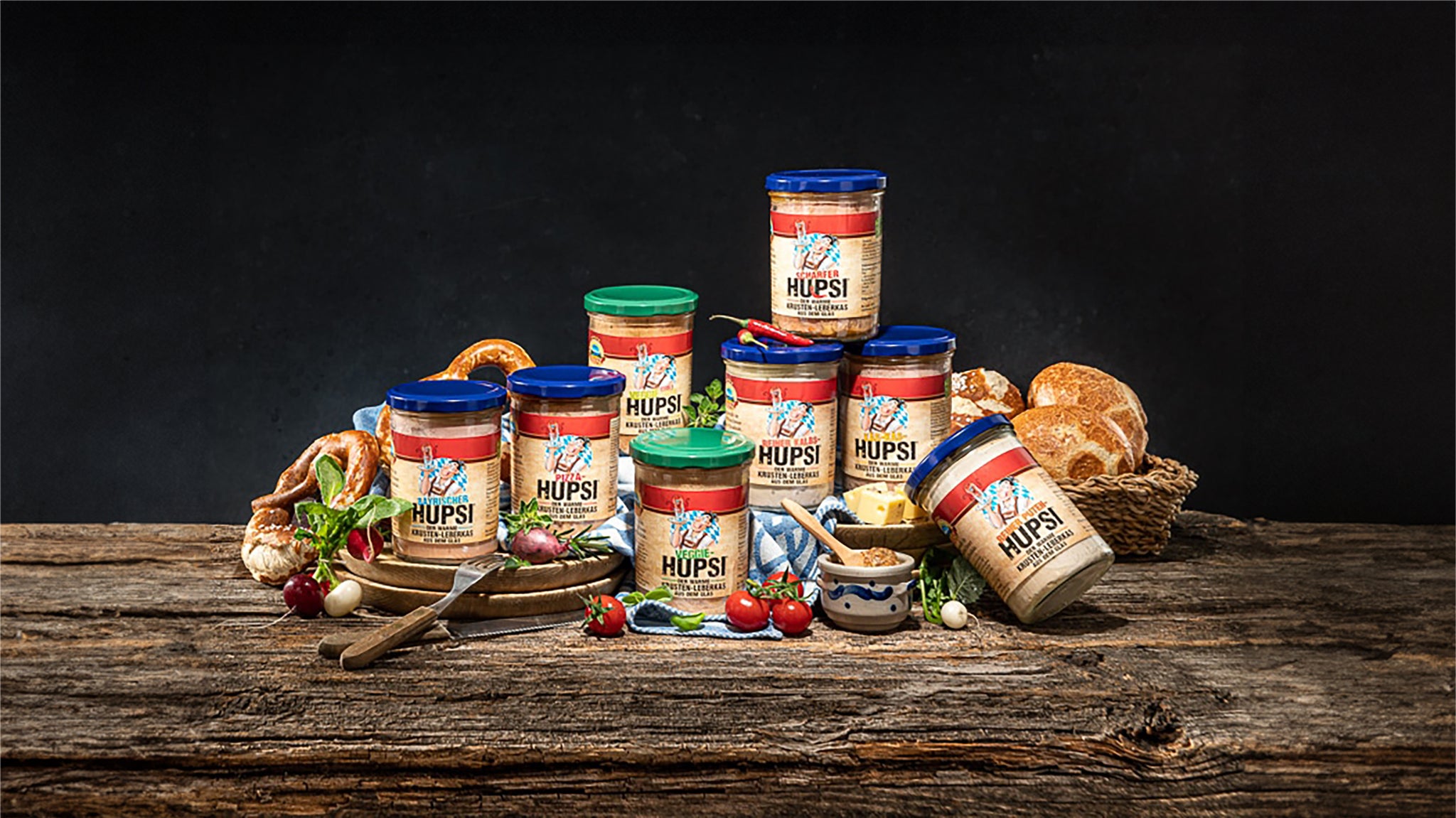 HUPSI Leberkas Sorten