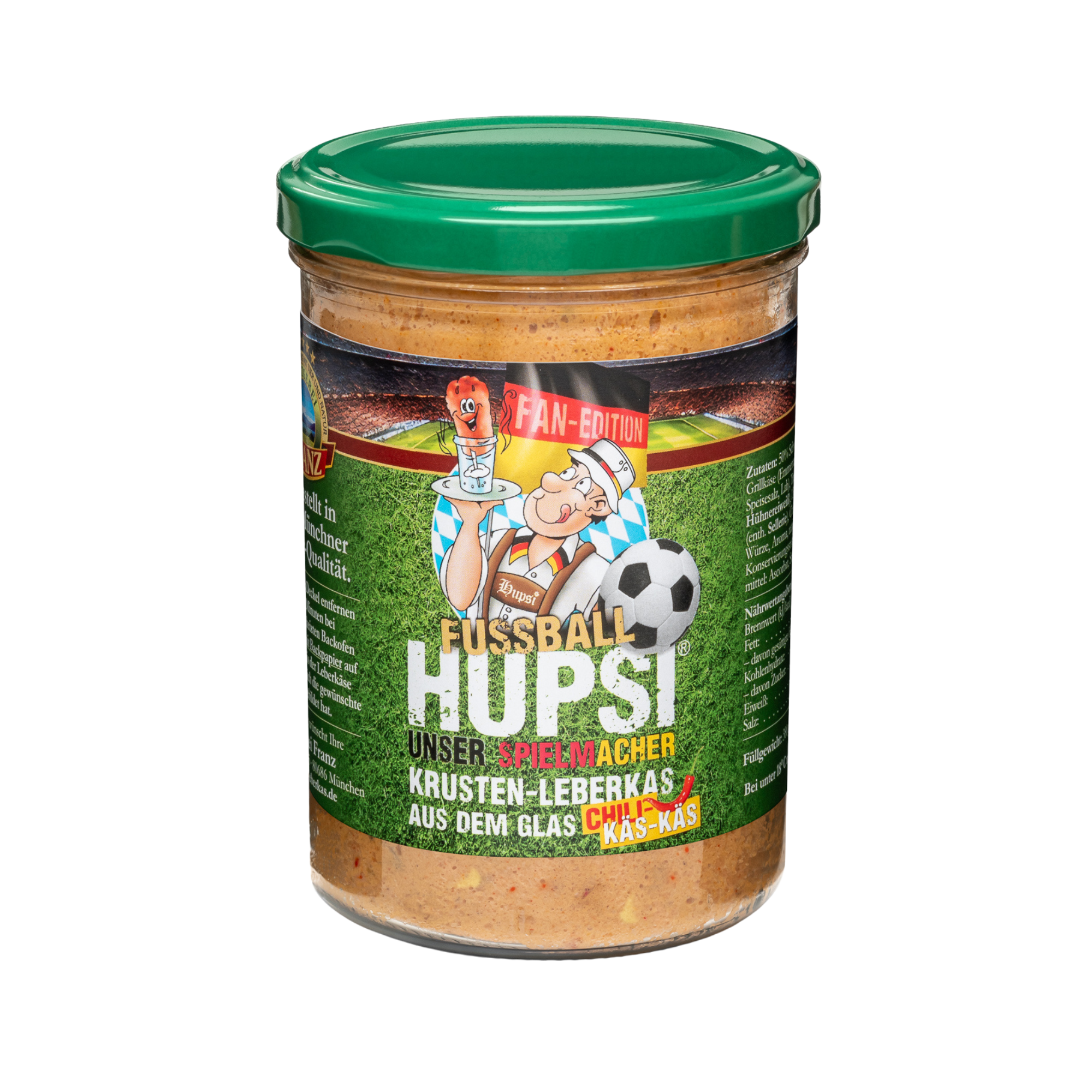 Fußball HUPSI Chili Käs Käs