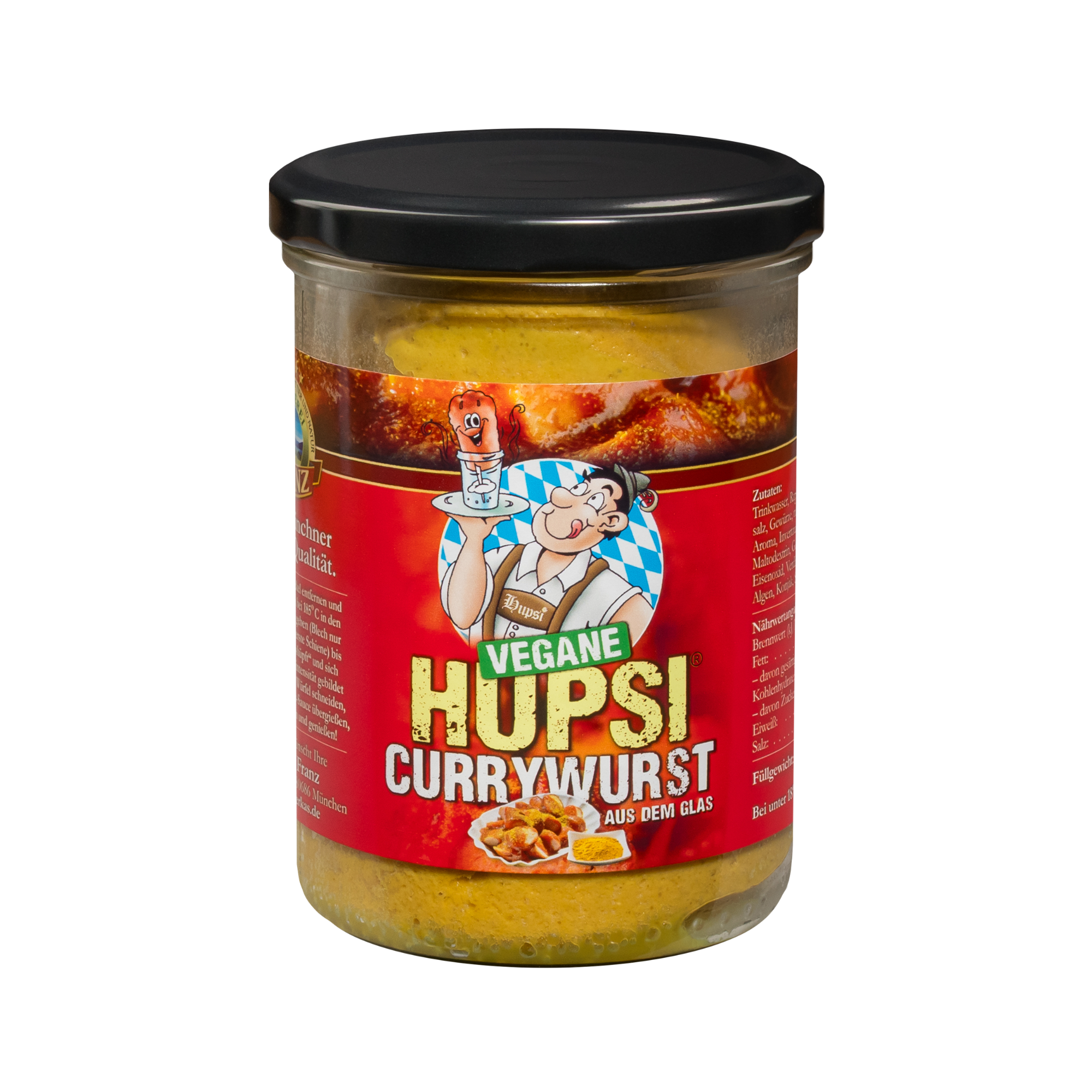 Veganer Currywurst HUPSI
