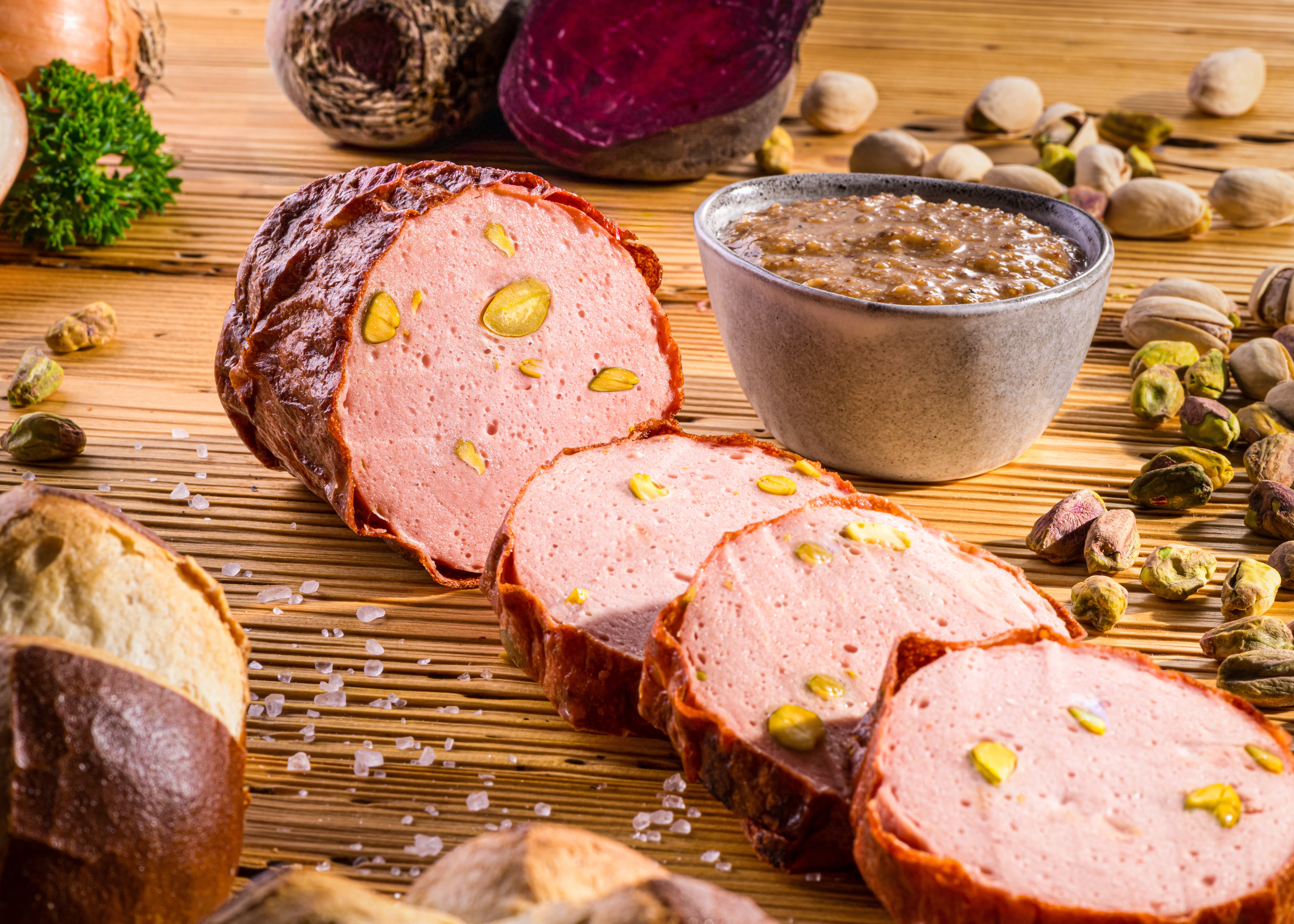 Pistazien Leberkäse