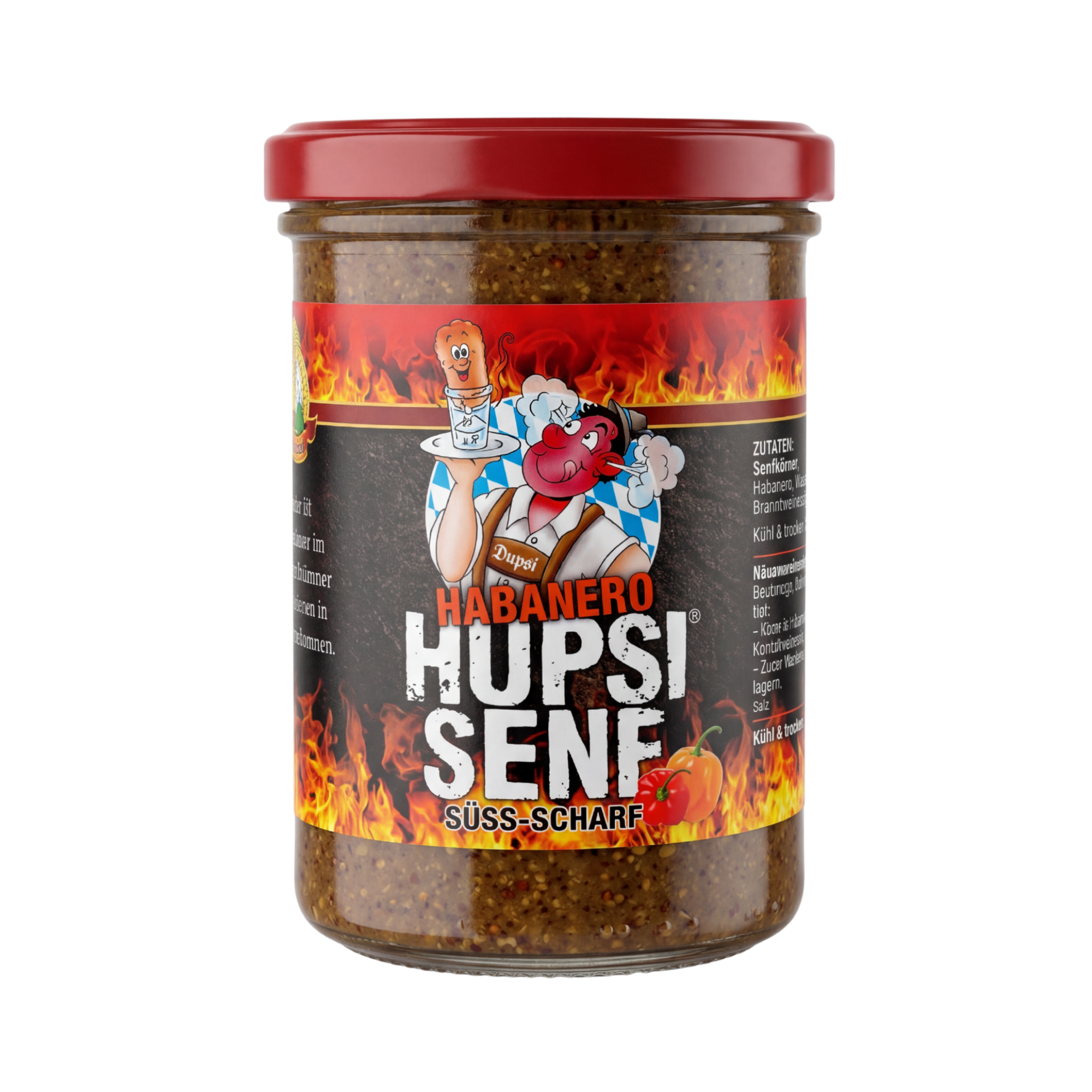 Habanero-Senf (süß-scharf)