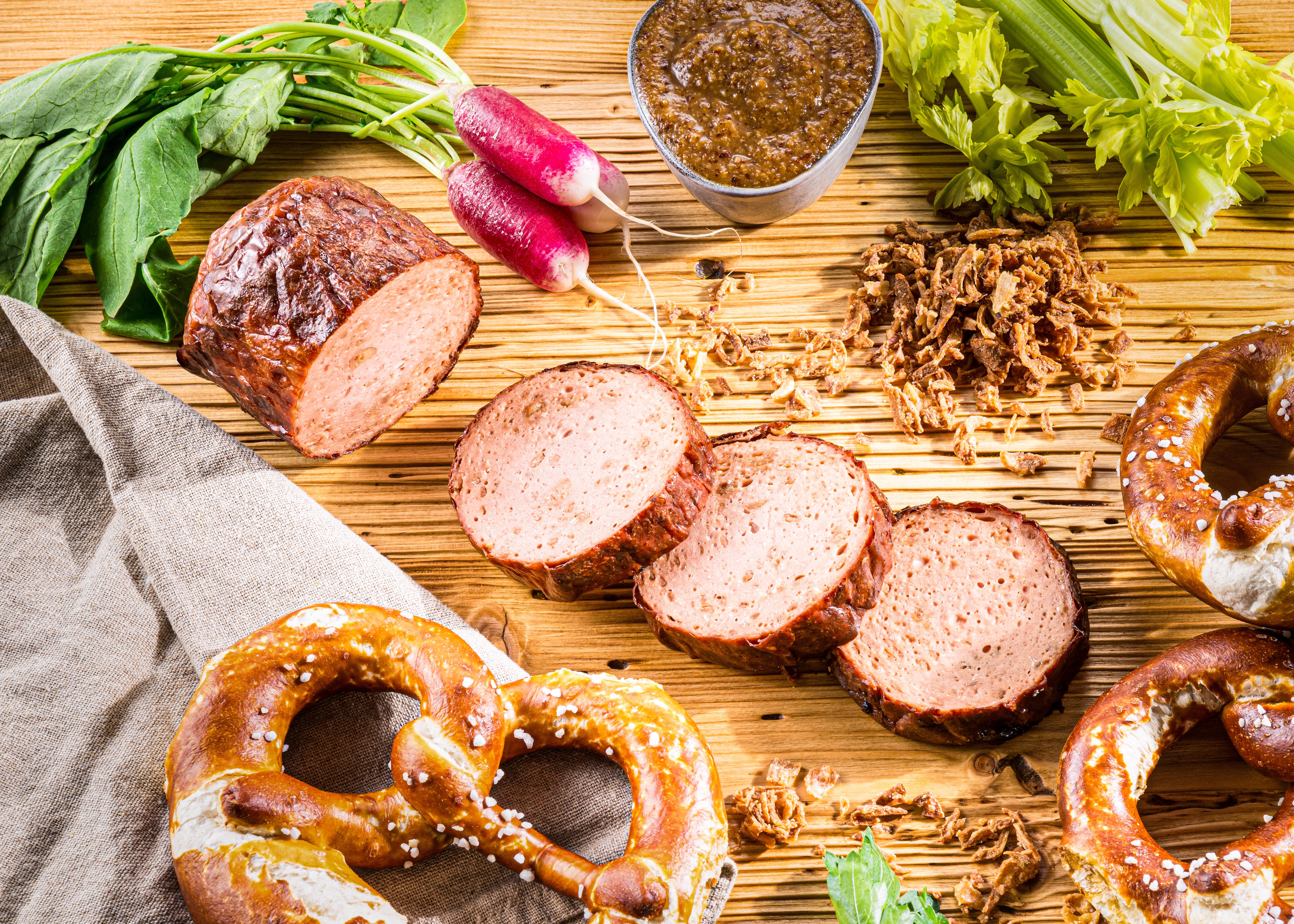 RÖSTZWIEBEL Leberkäse