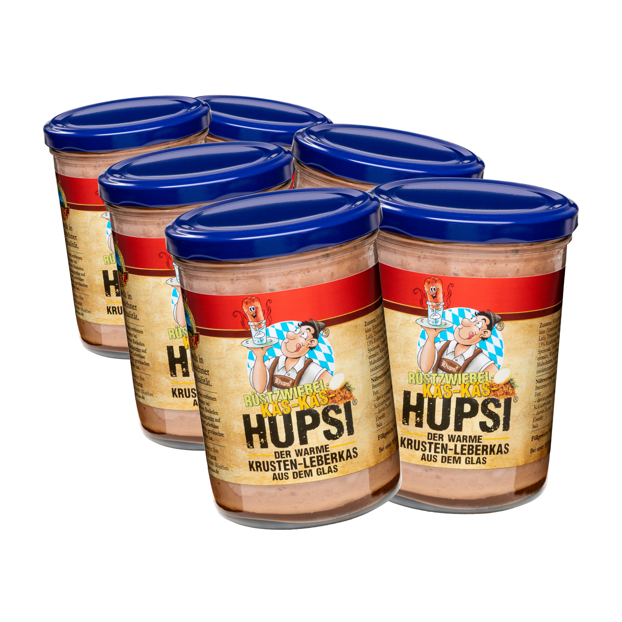 Röstzwiebel-Käs-Käs HUPSI