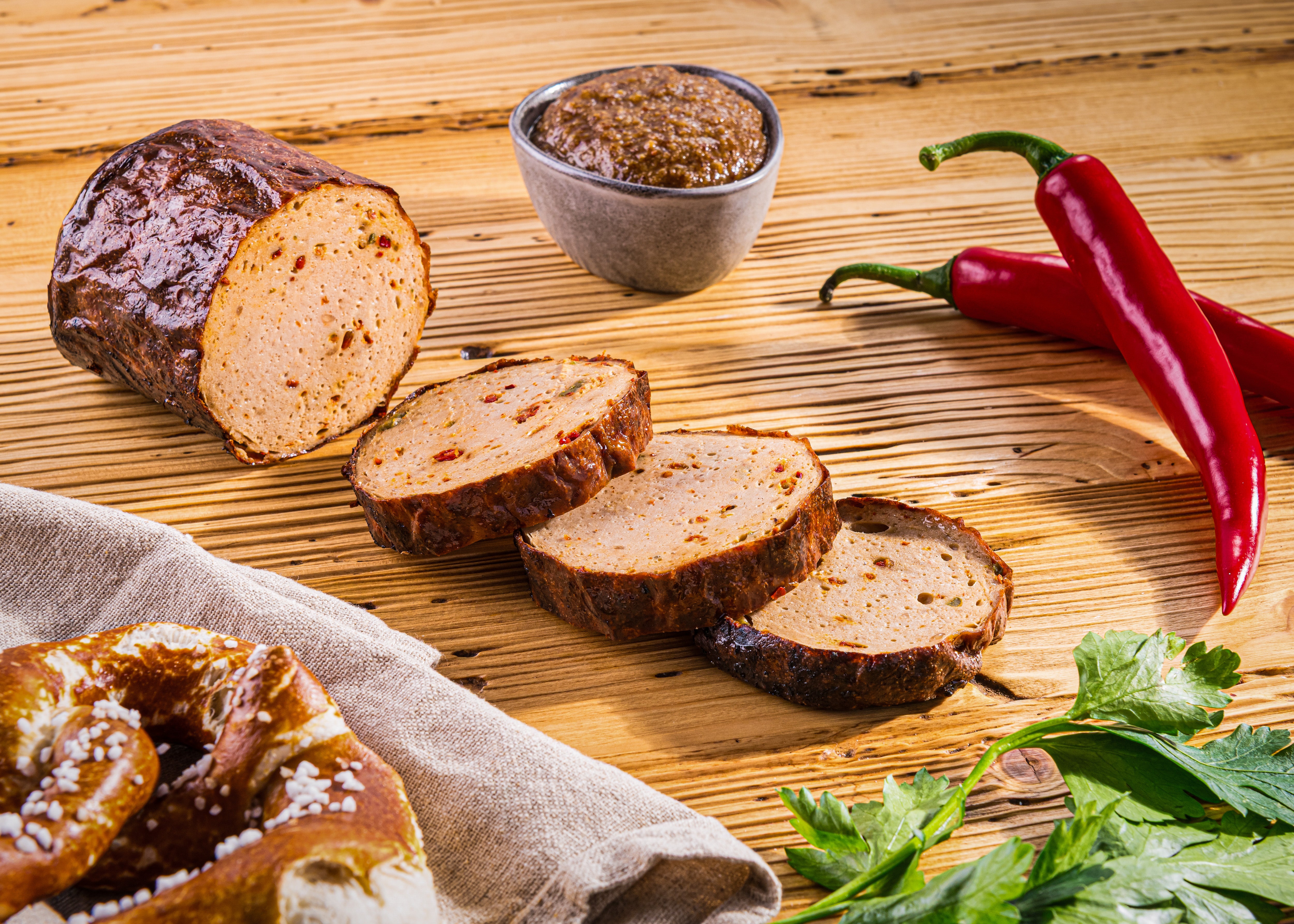 SCHARFER Chili-Leberkäse