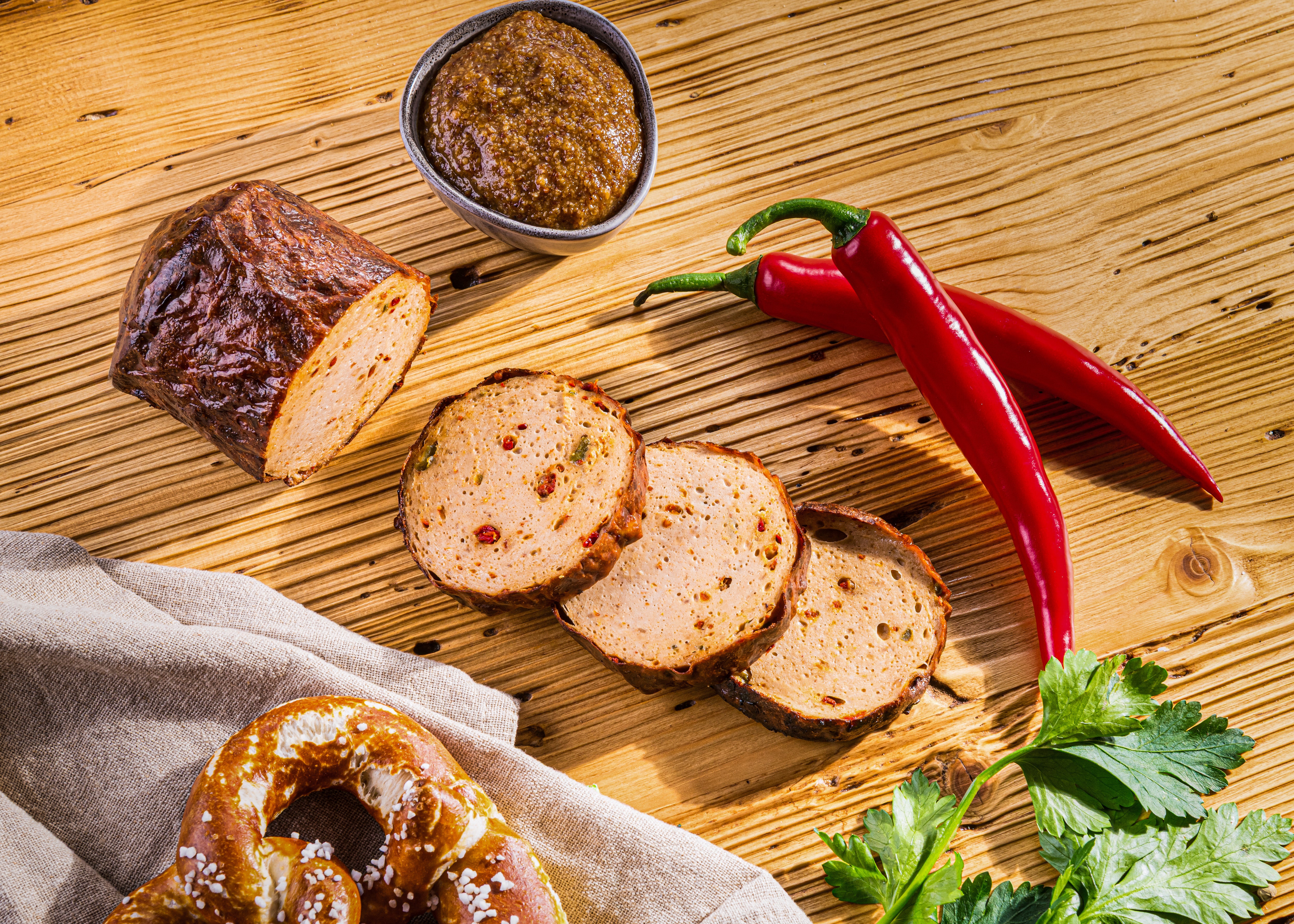 SCHARFER Chili-Leberkäse