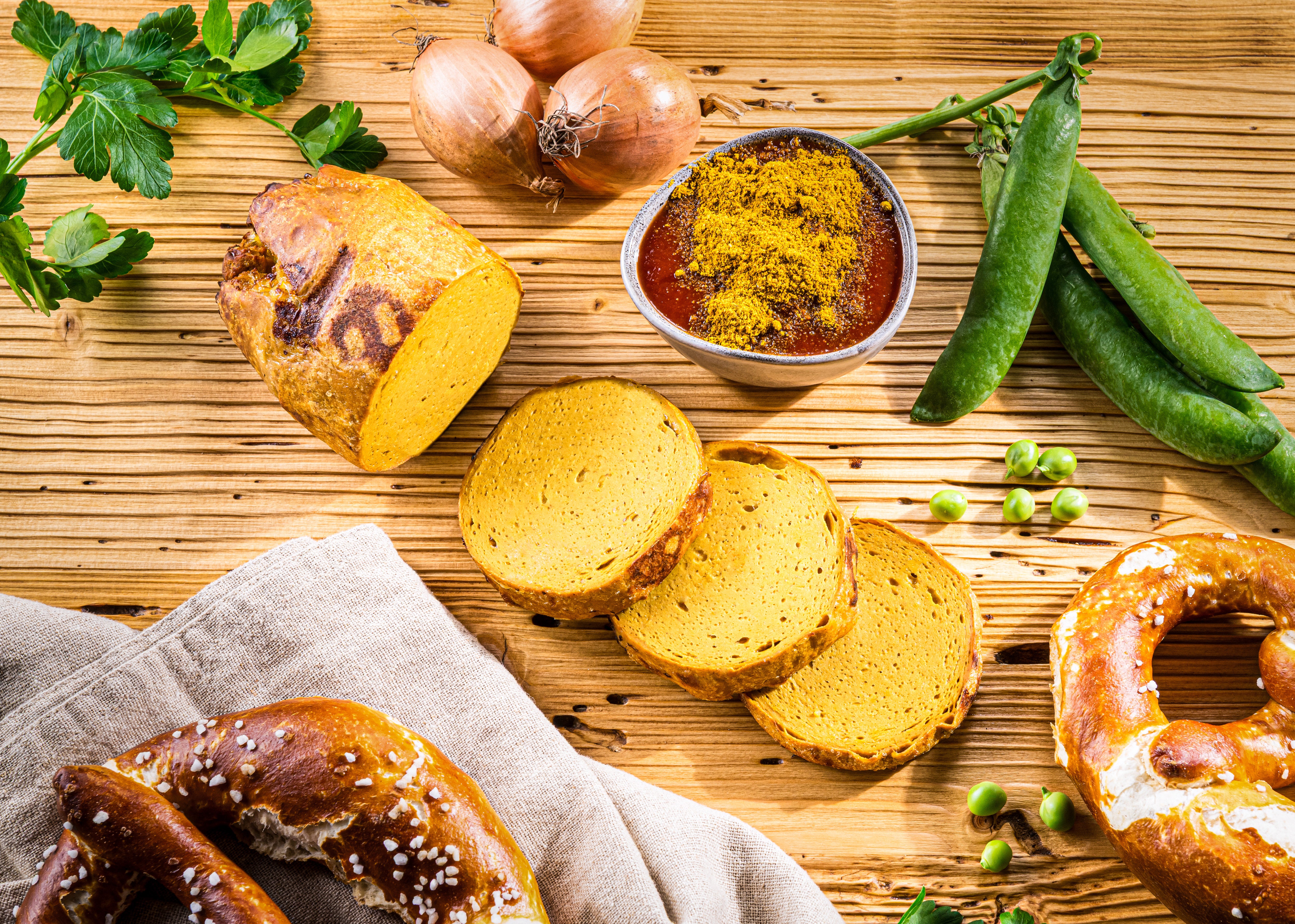 Veganer Currywurst HUPSI