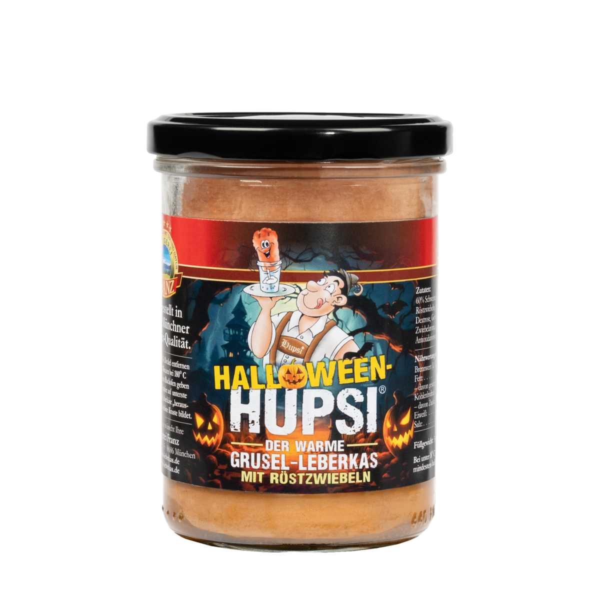 HALLOWEEN RÖSTZWIEBEL Leberkäse