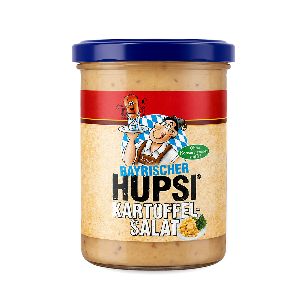 Kartoffelsalat im Glas