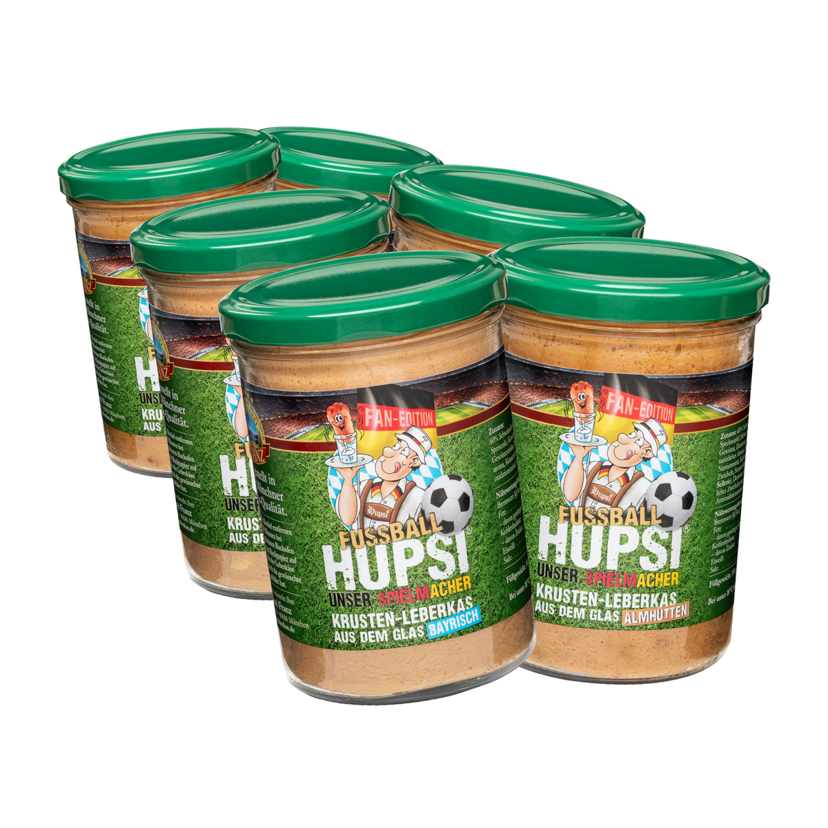 HUPSI LEBERKAS - Dein Krusten-Leberkäse zum Aufbacken aus dem Glas