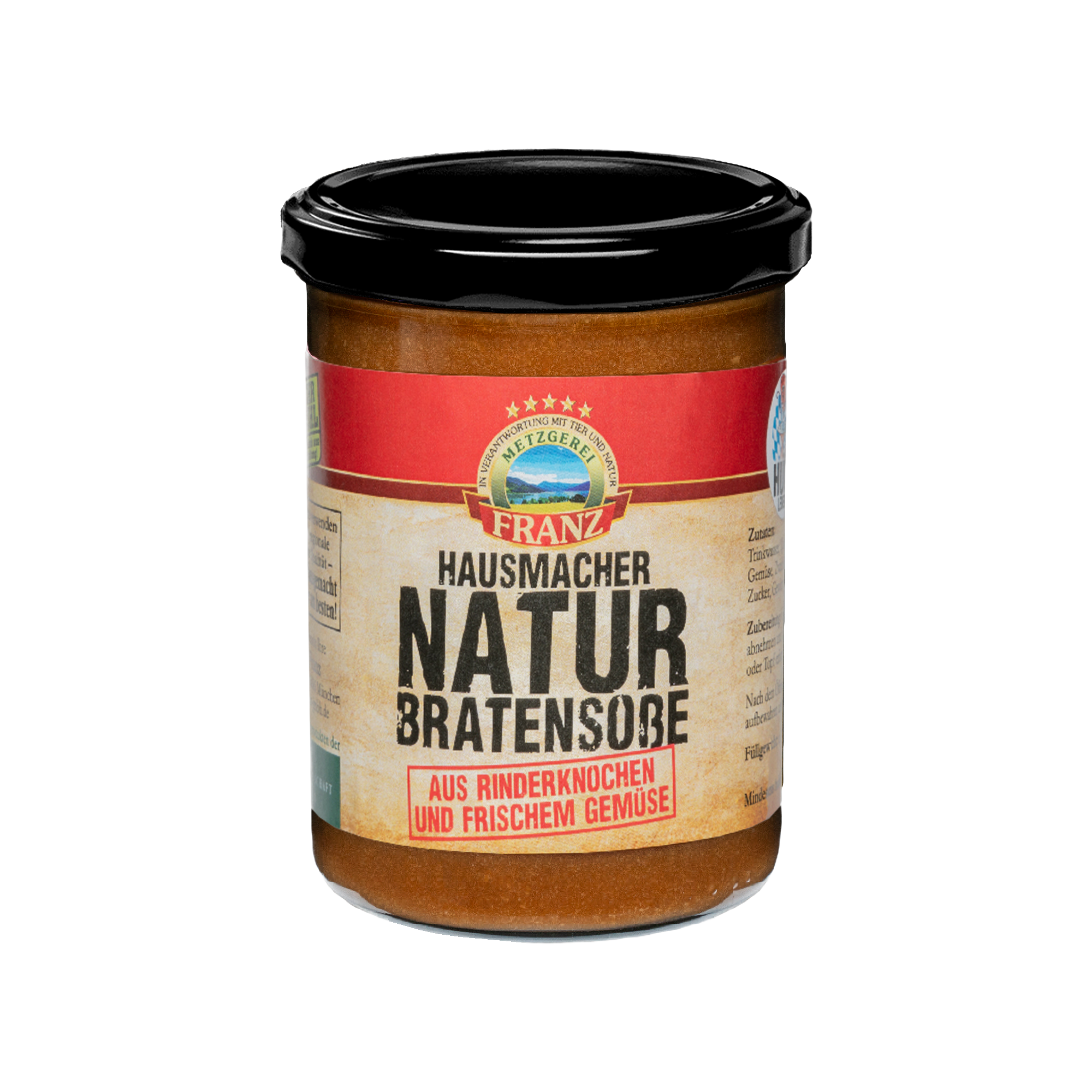 BRATENSOSSE - 410g pro Glas | HUPSI LEBERKAS BRATENSOSSE - 410g pro Glas | HUPSI LEBERKAS