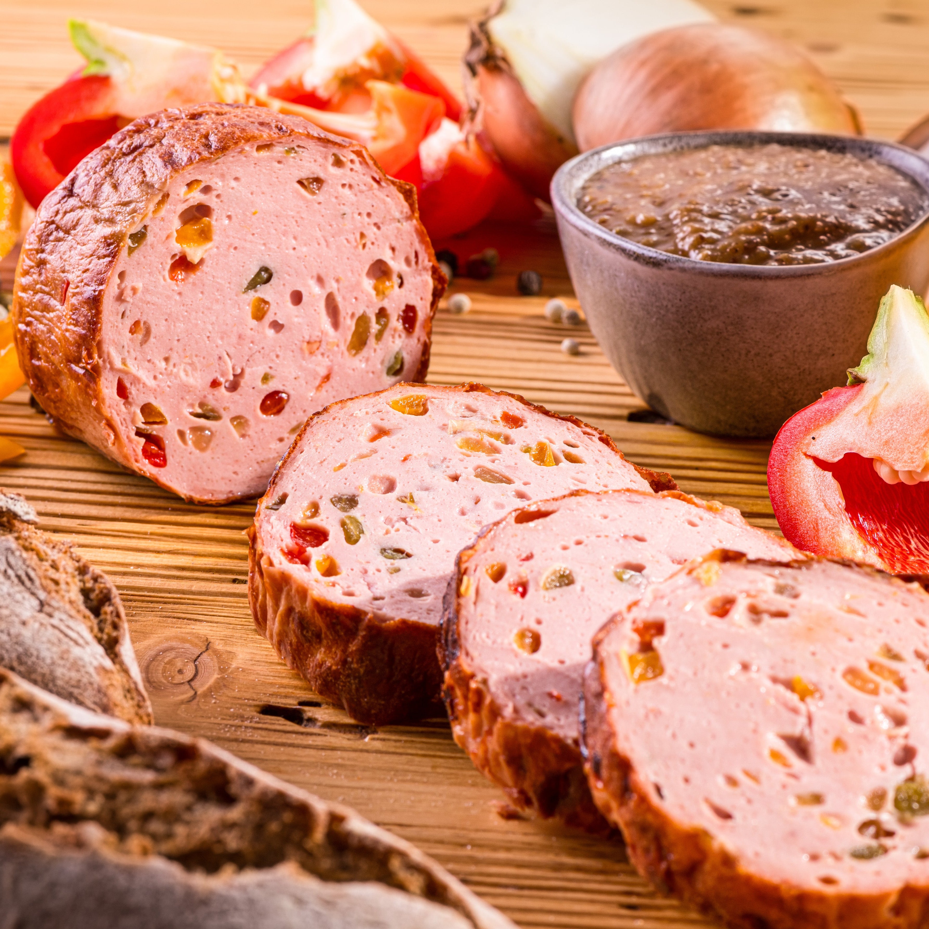 Paprika Leberkäse