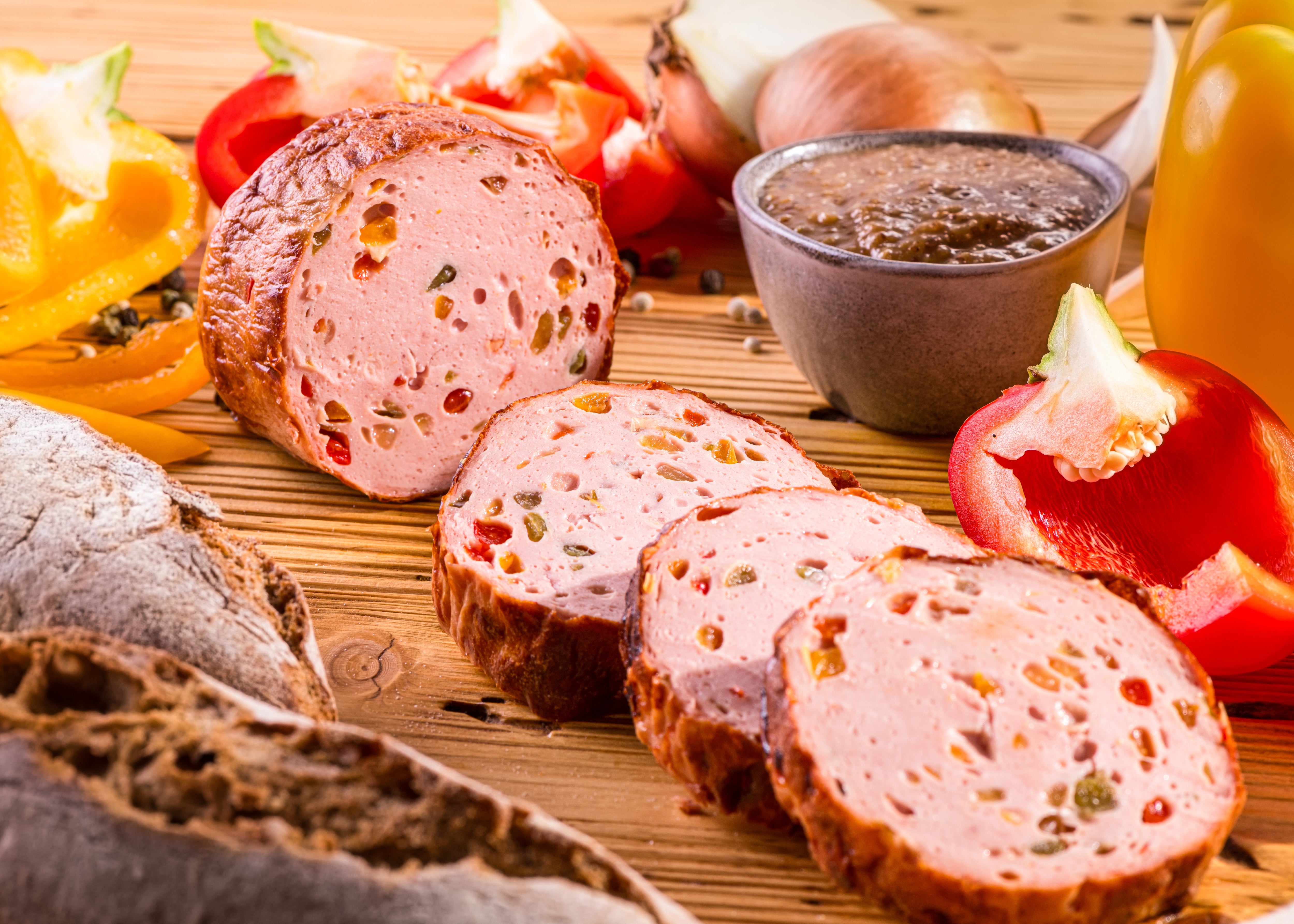 Paprika Leberkäse
