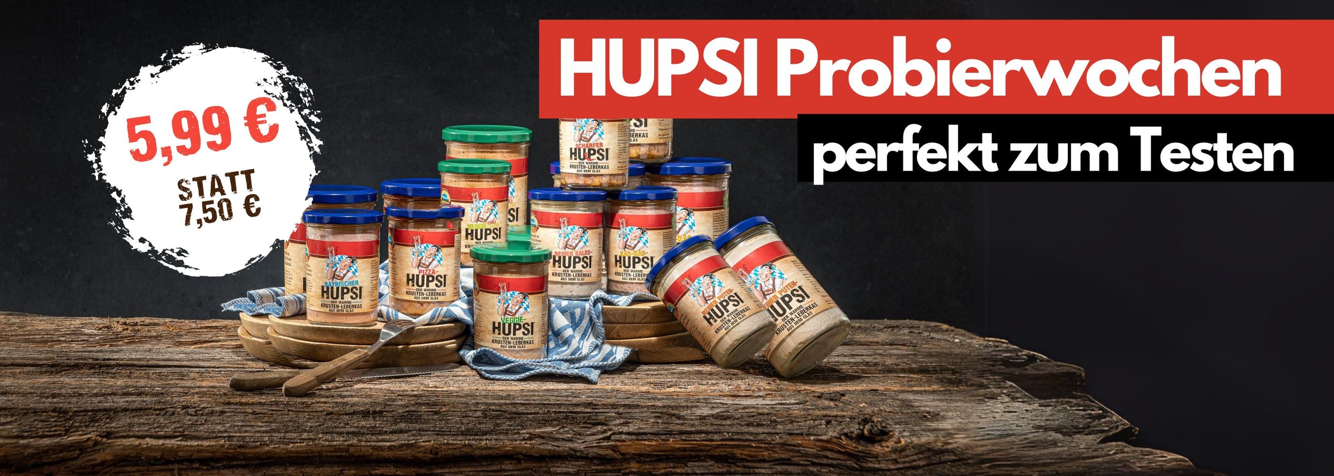 HUPSI LEBERKAS - Dein Krusten-Leberkäse zum Aufbacken aus dem Glas