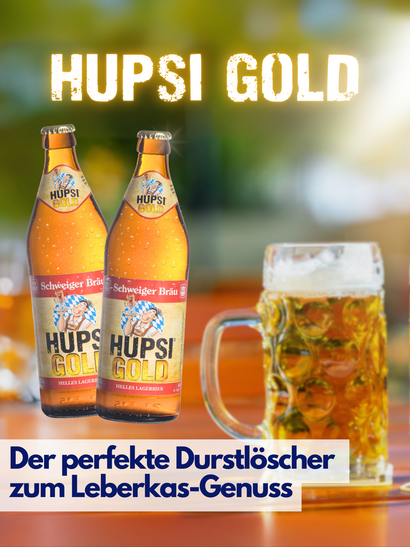 HUPSI LEBERKAS - Dein Krusten-Leberkäse zum Aufbacken aus dem Glas