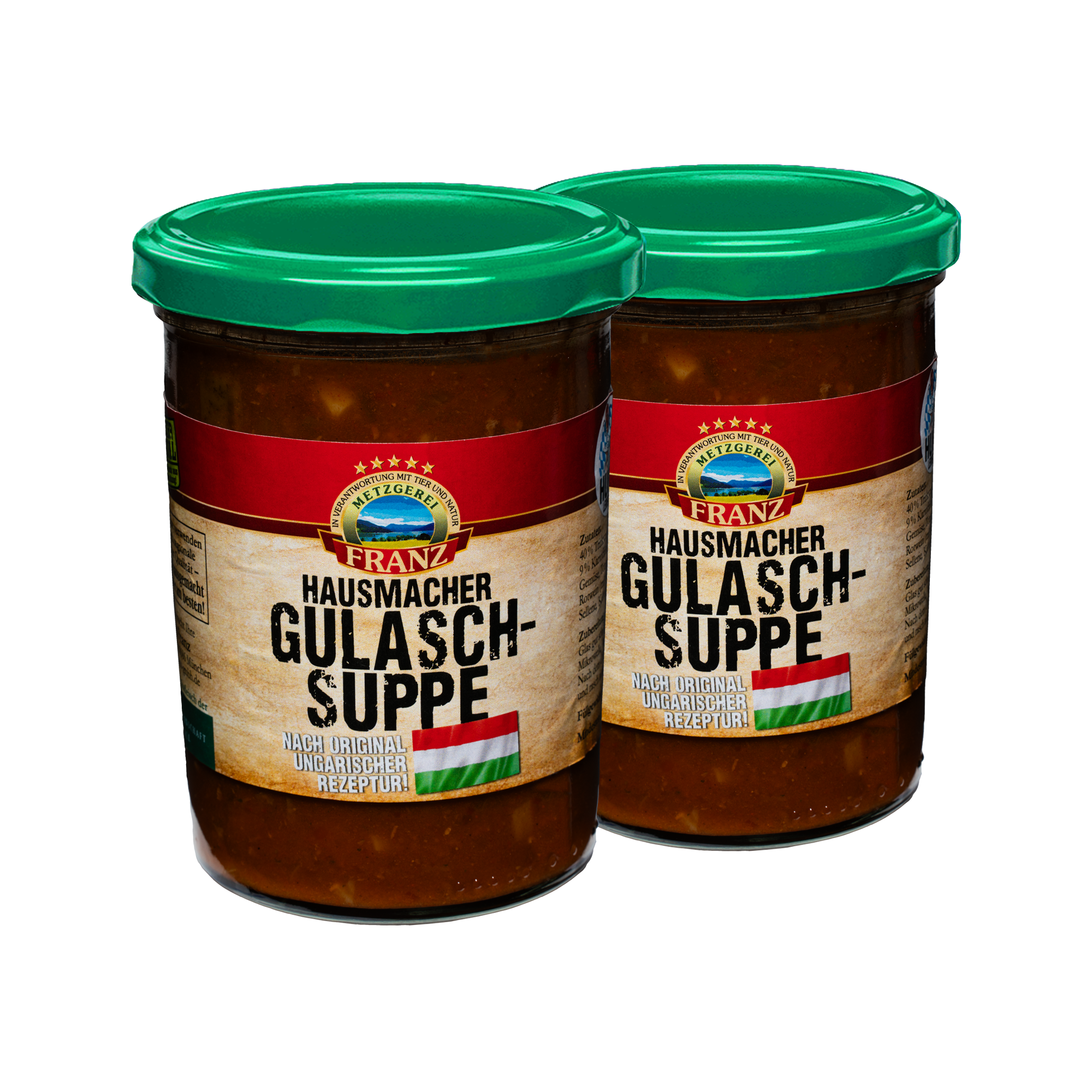 GULASCHSUPPE | nach ungarischer Art | 410-4920g | HUPSI LEBERKAS GULASCHSUPPE | nach ungarischer Art | 410-4920g | HUPSI LEBERKAS