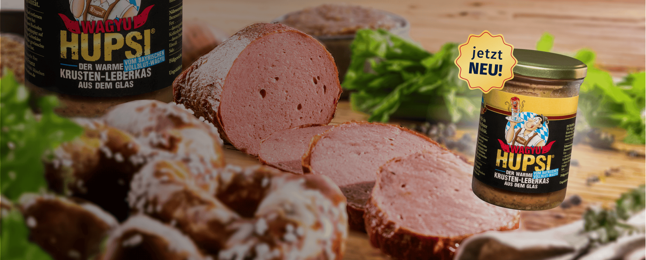 HUPSI LEBERKAS - Dein Krusten-Leberkäse zum Aufbacken aus dem Glas