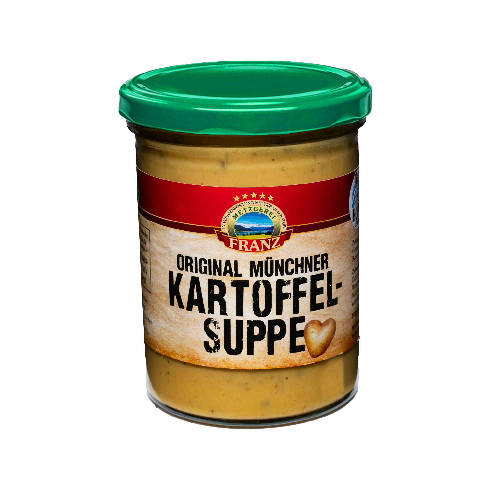 VEGETARISCHE KARTOFFELSUPPE | Münchner Art | 410g | HUPSI LEBERKAS VEGETARISCHE KARTOFFELSUPPE | Münchner Art | 410g | HUPSI LEBERKAS