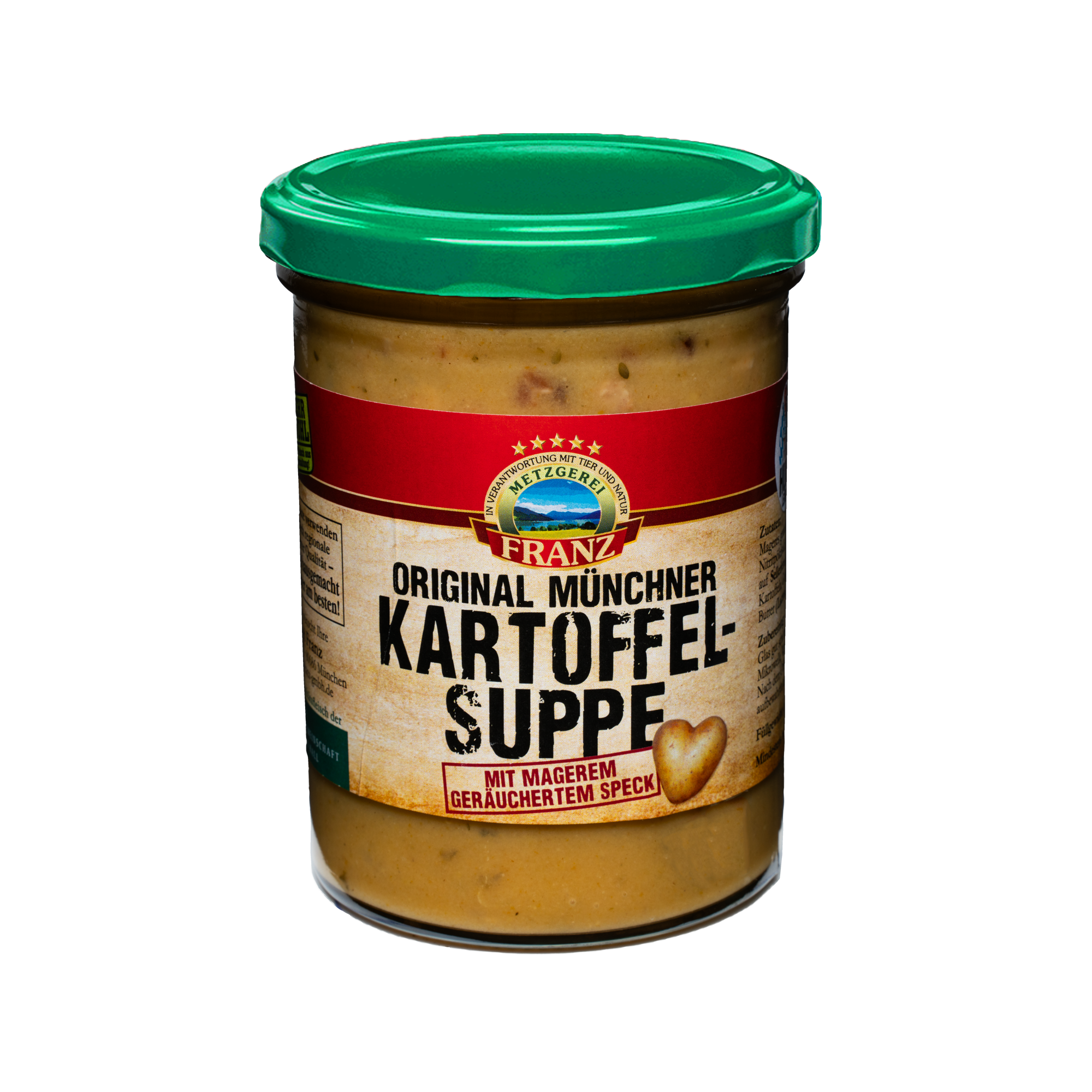 KARTOFFELSUPPE MIT SPECK | Münchner Art | 410g | HUPSI LEBERKAS KARTOFFELSUPPE MIT SPECK | Münchner Art | 410g | HUPSI LEBERKAS
