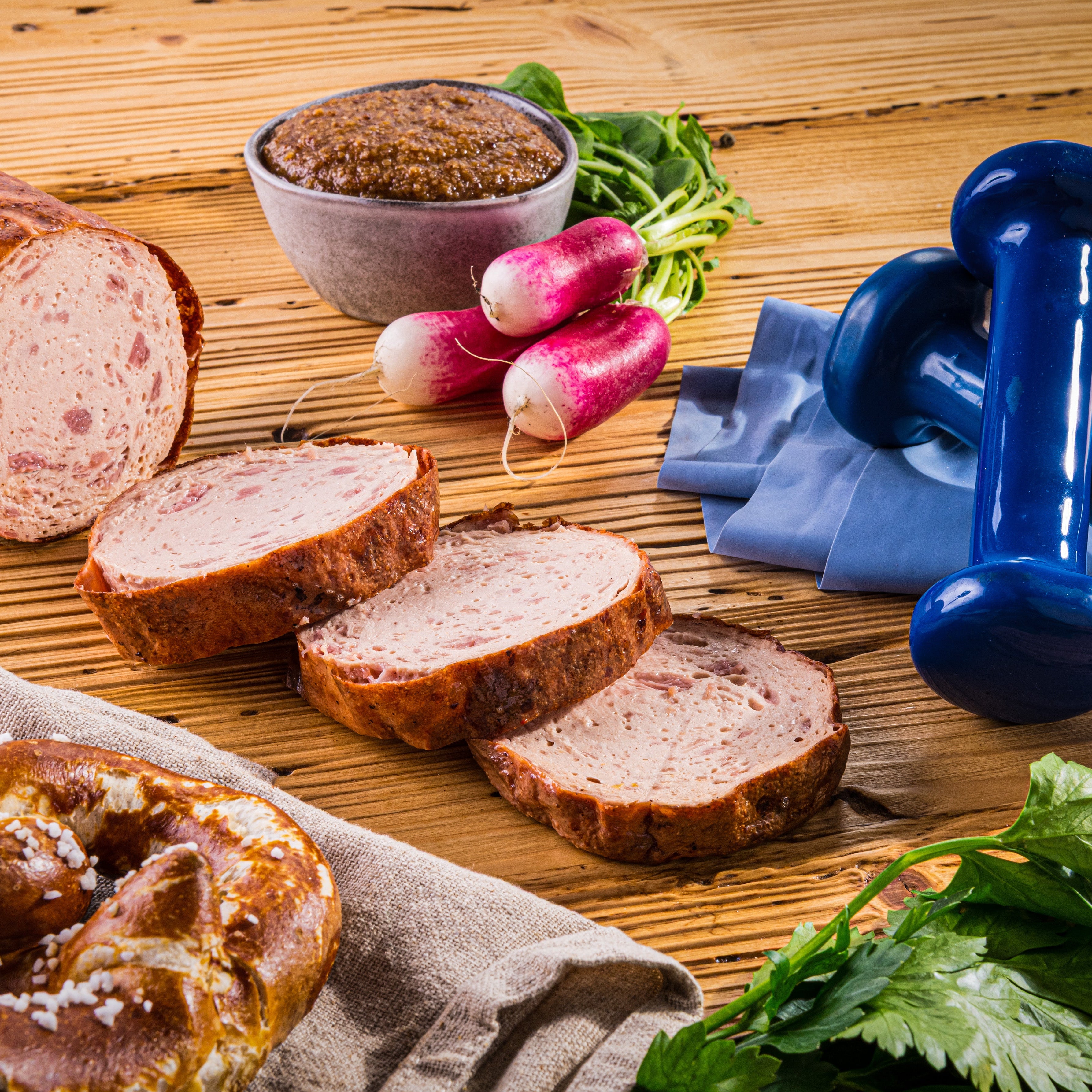Puten Leberkäse