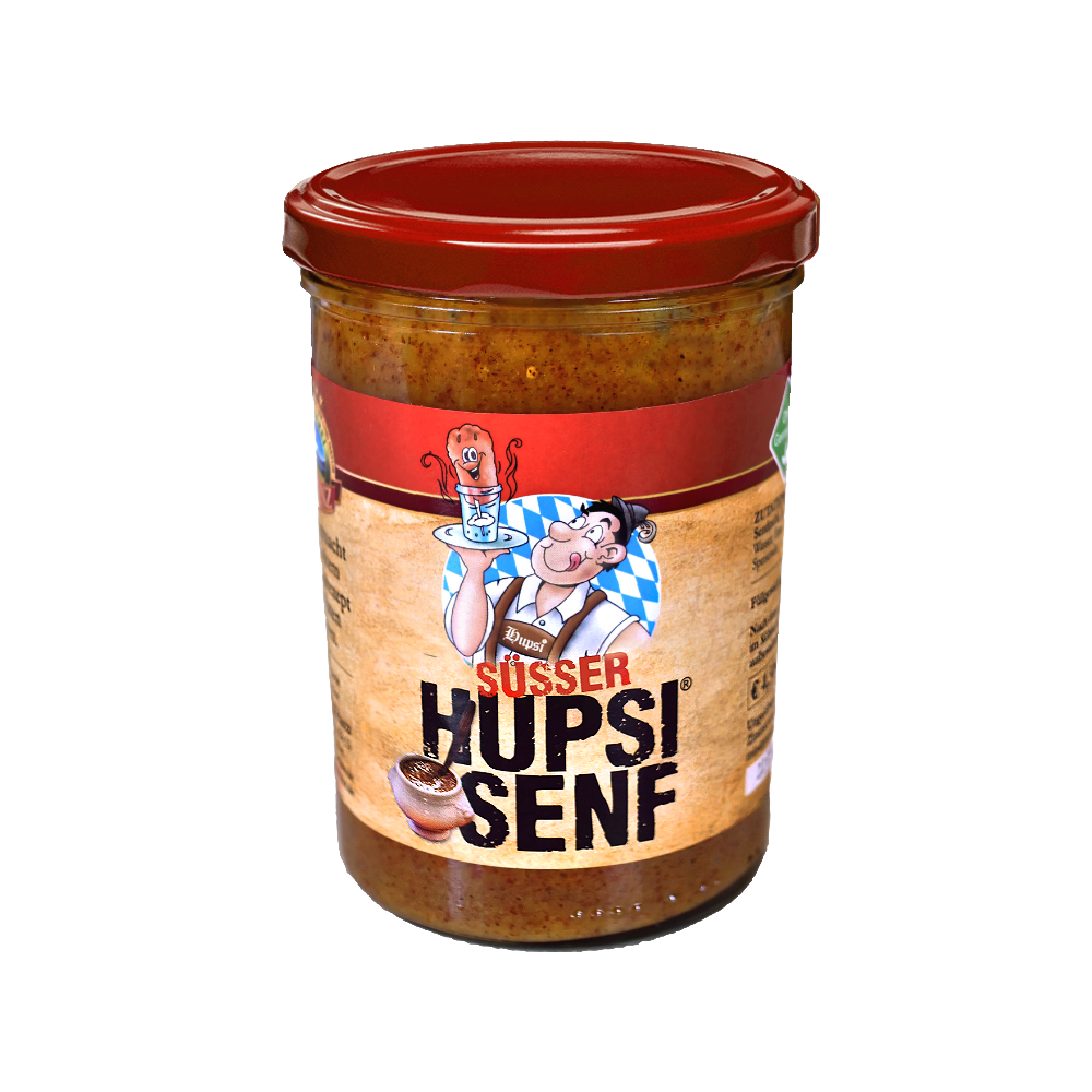 SÜSSER SENF zum Krustenleberkäse zum Aufbacken | HUPSI LEBERKAS SÜSSER SENF zum Krustenleberkäse zum Aufbacken | HUPSI LEBERKAS