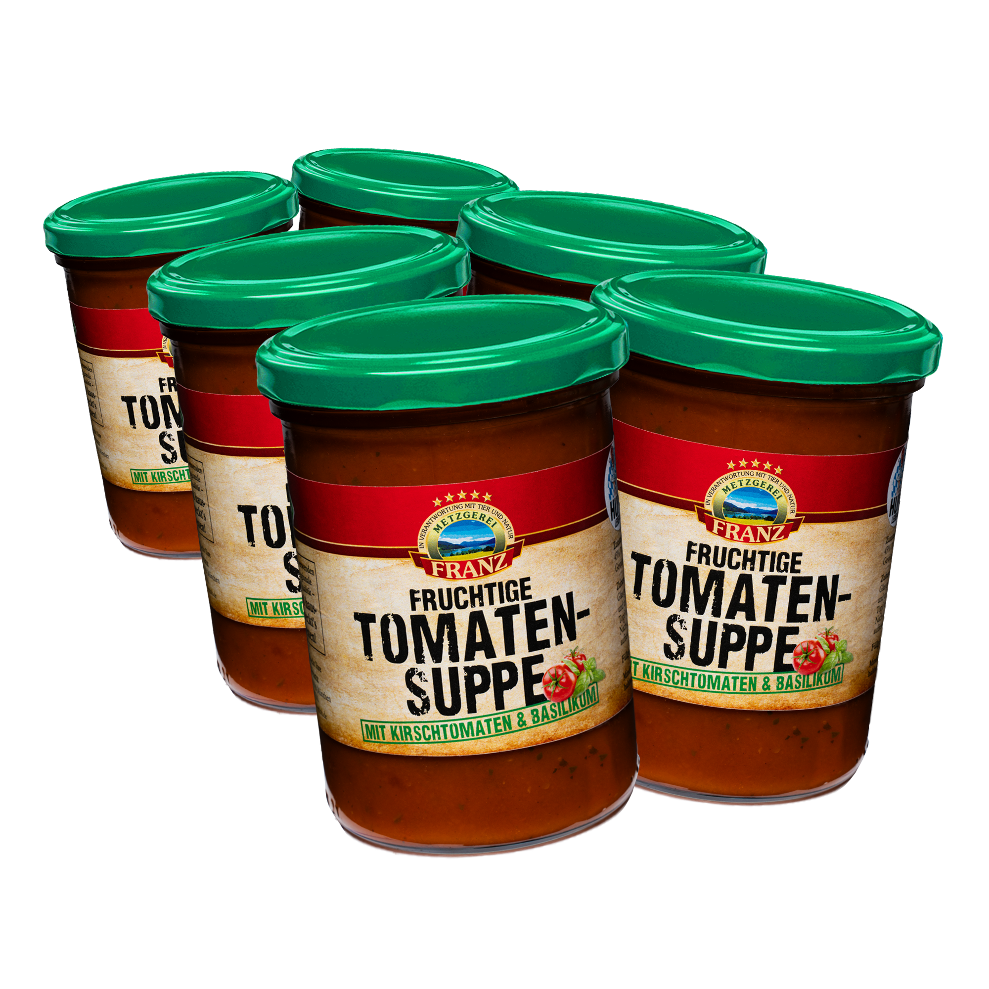 TOMATENSUPPE | Hausmacher-Art | 410-4920g | HUPSI LEBERKAS TOMATENSUPPE | Hausmacher-Art | 410-4920g | HUPSI LEBERKAS