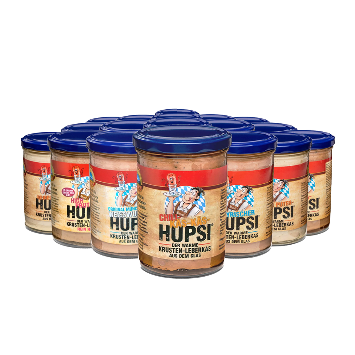 HUPSI LEBERKAS - Dein Krusten-Leberkäse zum Aufbacken aus dem Glas