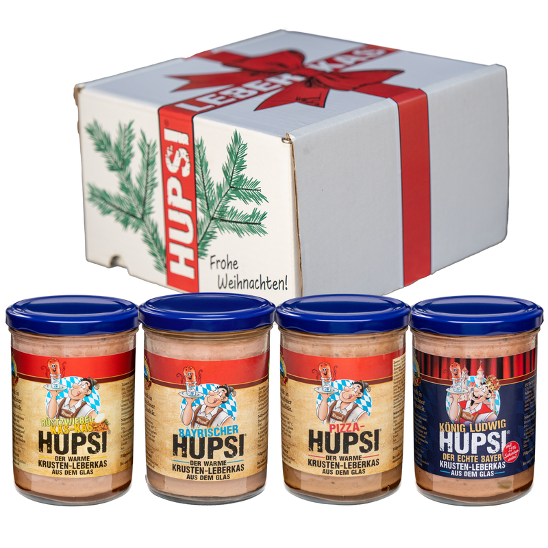 HUPSI LEBERKAS - Dein Krusten-Leberkäse zum Aufbacken aus dem Glas