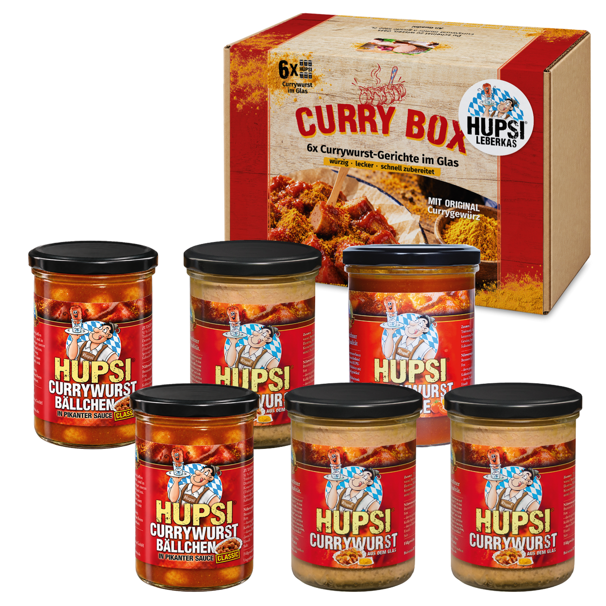 Klassik Currywurst-Box