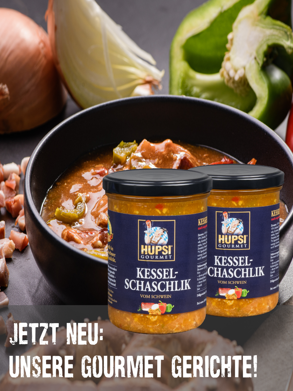 HUPSI LEBERKAS - Dein Krusten-Leberkäse zum Aufbacken aus dem Glas