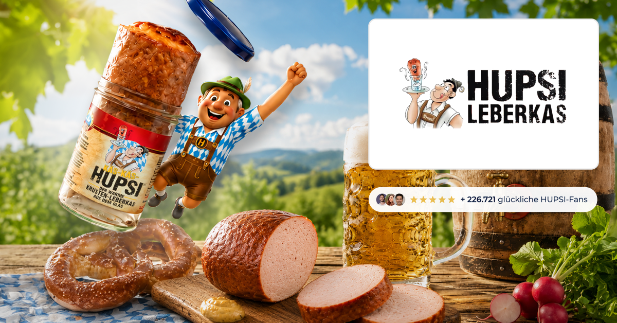 Leberkäse online kaufen | HUPSI LEBERKAS