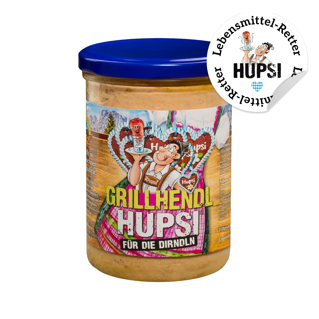 RETTER Grillhendl HUPSI "Dirndl"