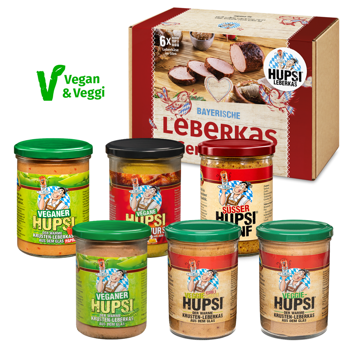Vegan & Veggie Leberkas Genuss-Box