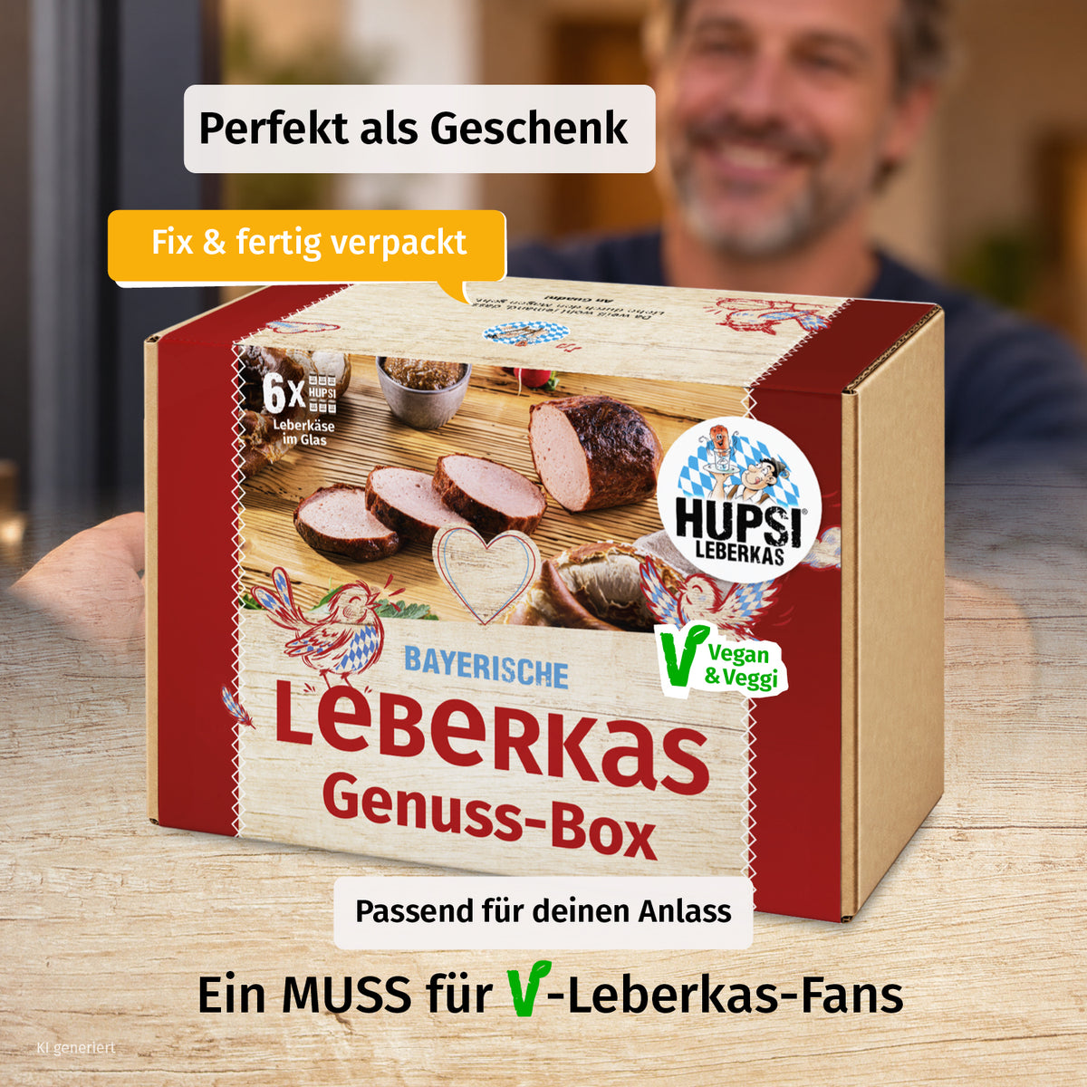 Vegan & Veggie Leberkas Genuss-Box